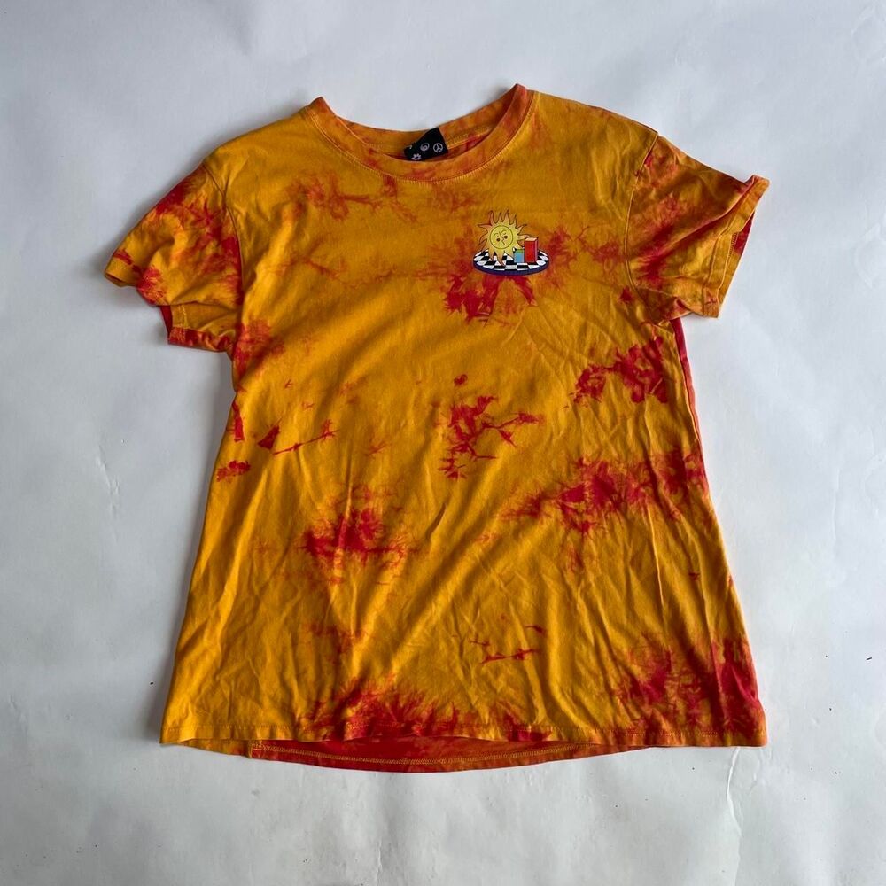 Men's Orange and Yellow T-shirt